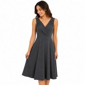 Grace Karin Black Fit Flare Cocktail Dress M